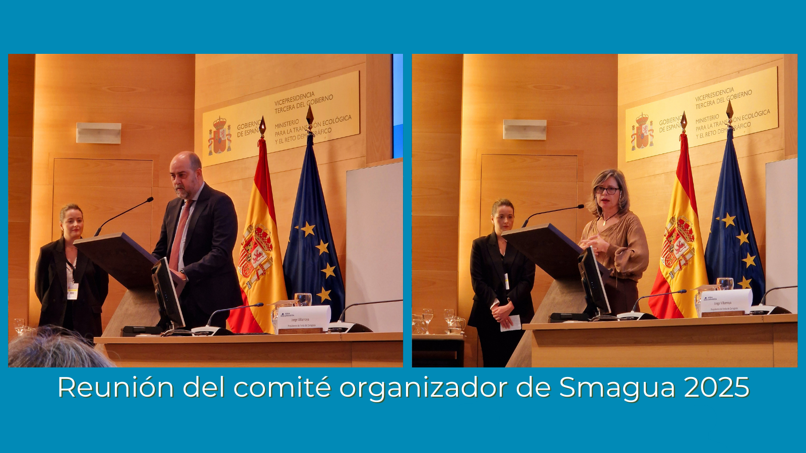 Imagen noticia - El comité organizador de SMAGUA 2025 se reúne en Madrid